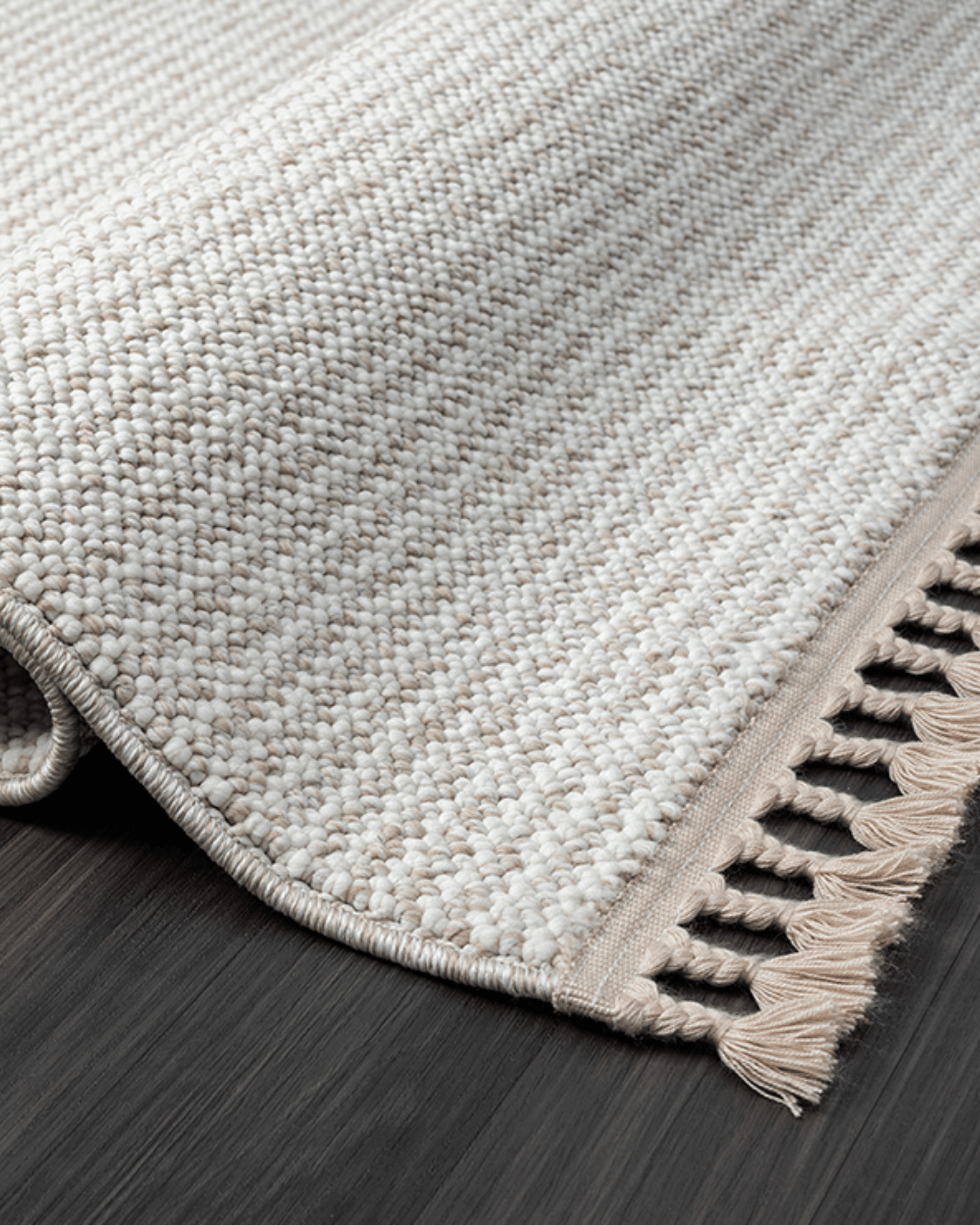 Comfy Halı Efes EF005A Bukleli Modern İskandinav Örgü Halı