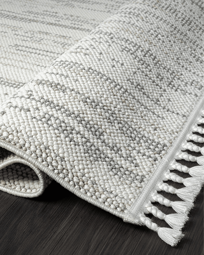 Comfy Halı Efes EF001A Bukleli Modern İskandinav Örgü Halı