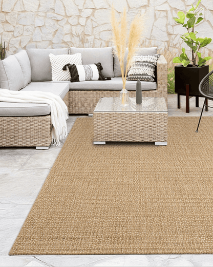 Comfy Halı Malta TI004A Kahverengi Doğal Jüt Halı