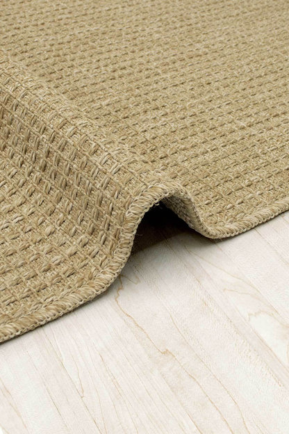 Comfy Halı Juta SSL0107 Bej Makinede Yıkanabilir Kaymaz Taban Sisal Dokuma Halı