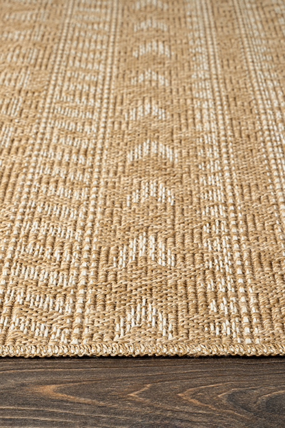 Comfy Halı Malta TI007A Kahverengi İskandinav Doğal Jüt Halı