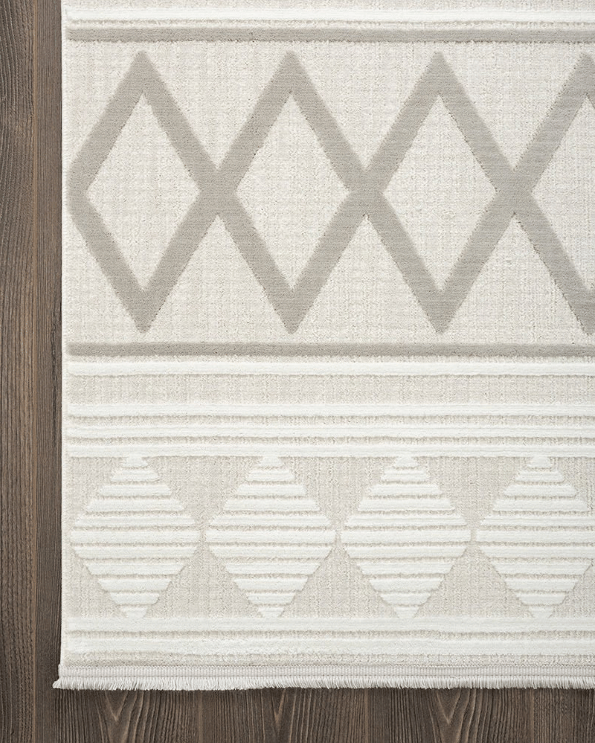 Comfy Halı Tual TL004A Krem İskandinav Halı