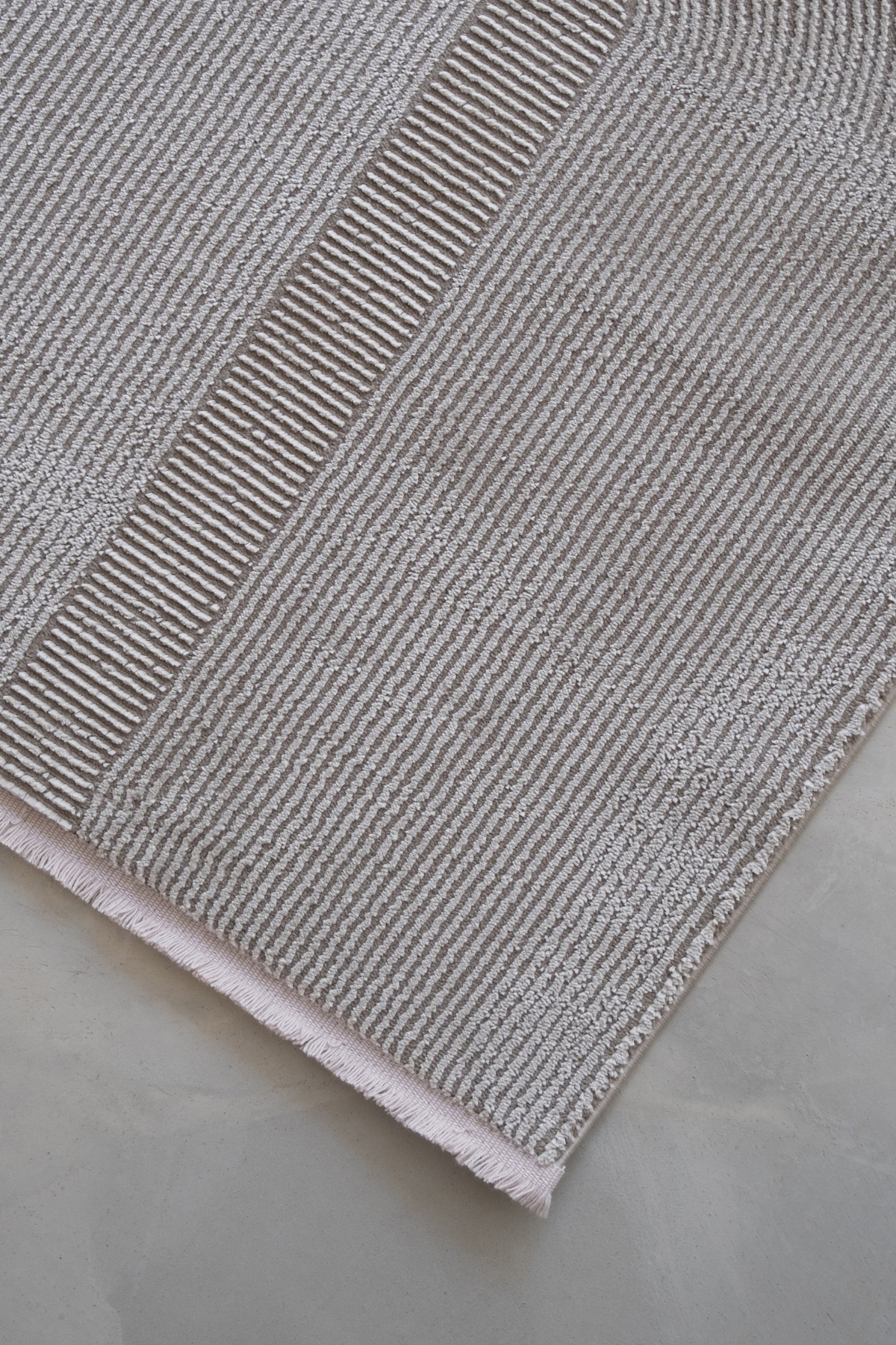 Comfy Halı Ritim 37804-071 Anti Alerjik Yumuşak Modern Vizon Halı