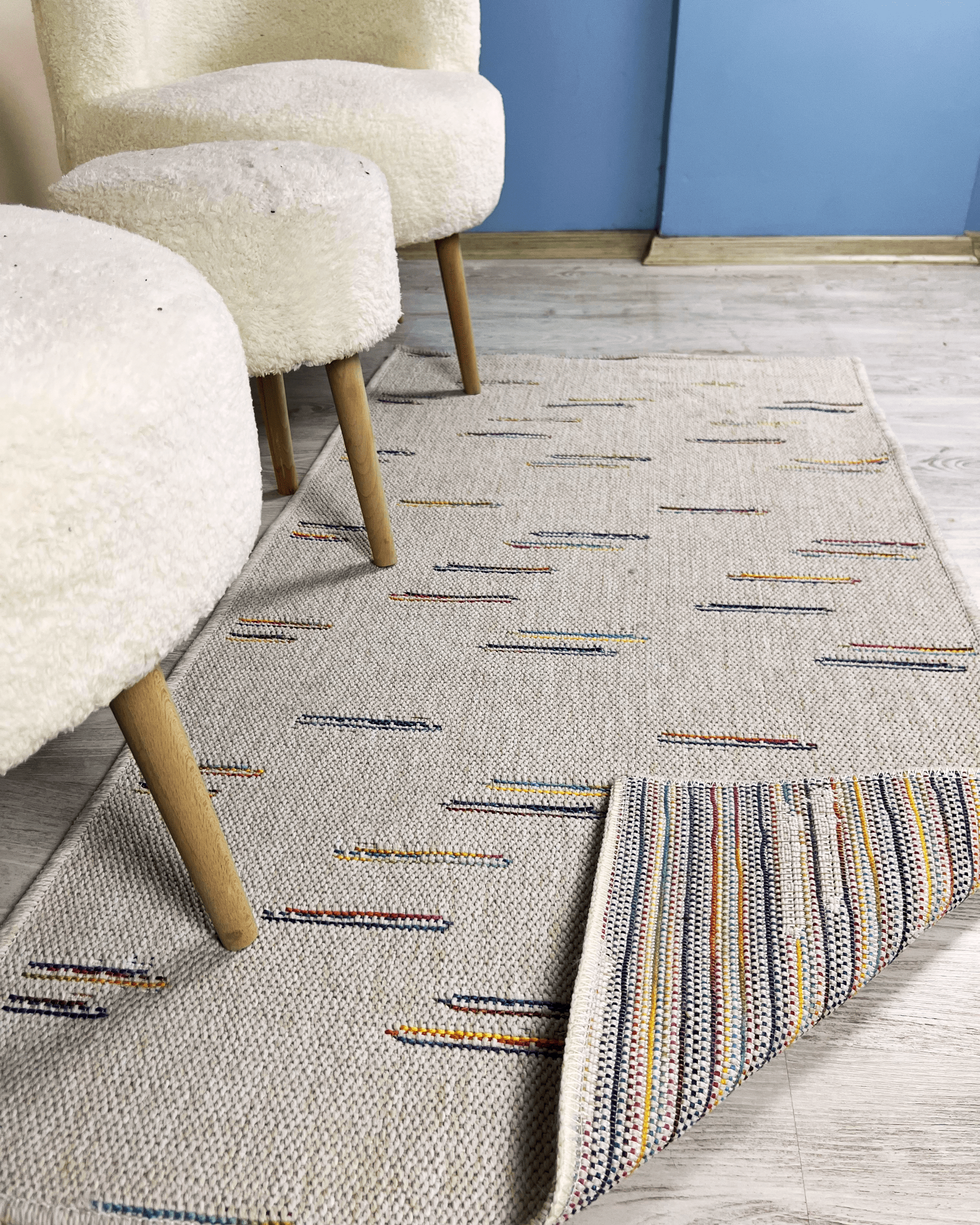 Comfy Halı Juta SSM106K Krem Modern Jüt Halı