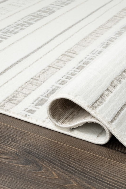 Comfy Halı Tual TL006A Krem Modern Halı