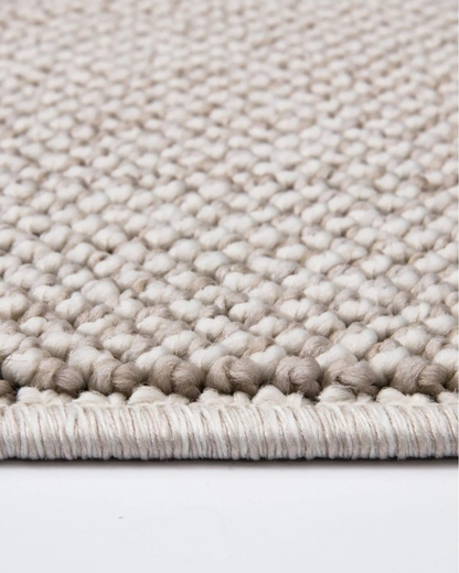 Comfy Halı Dotty S057 Bej Örgü Bukleli Modern Halı