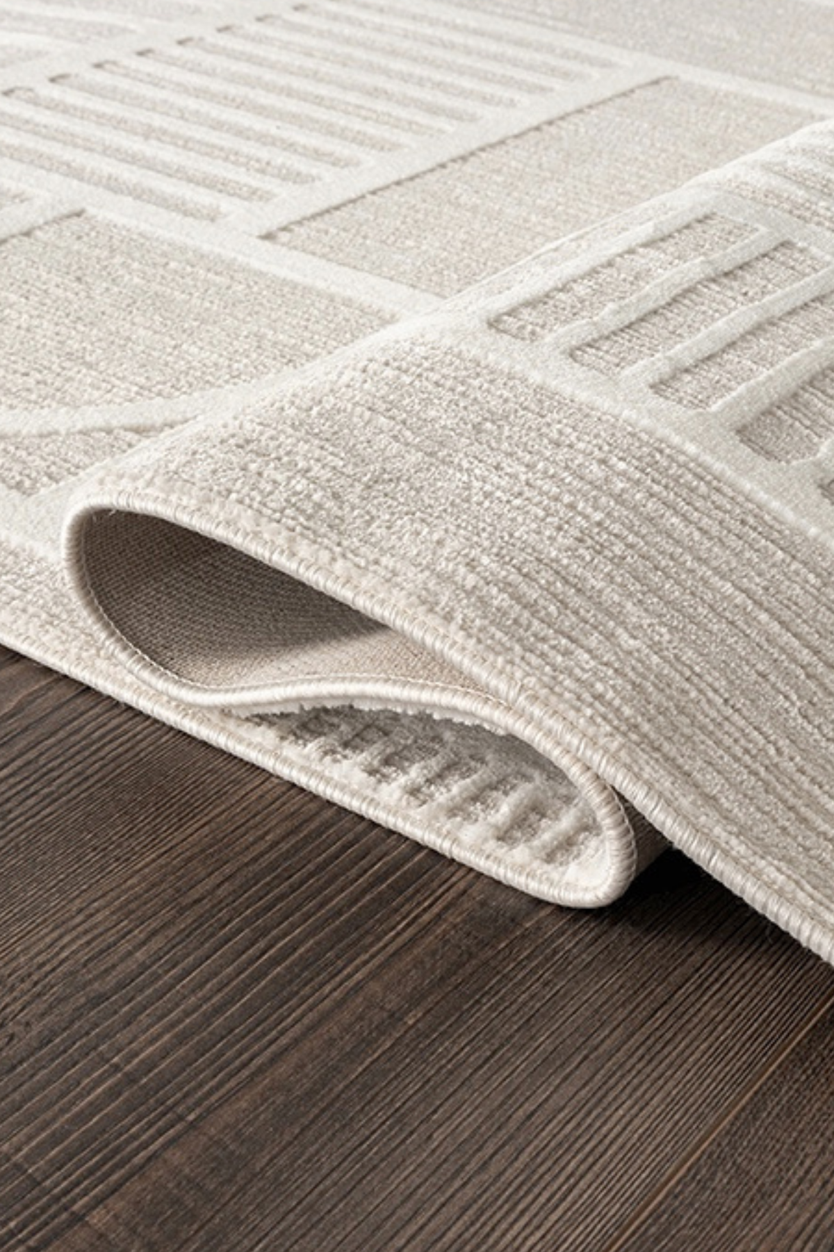 Comfy Halı Tual TL008A Krem Bohem Halı