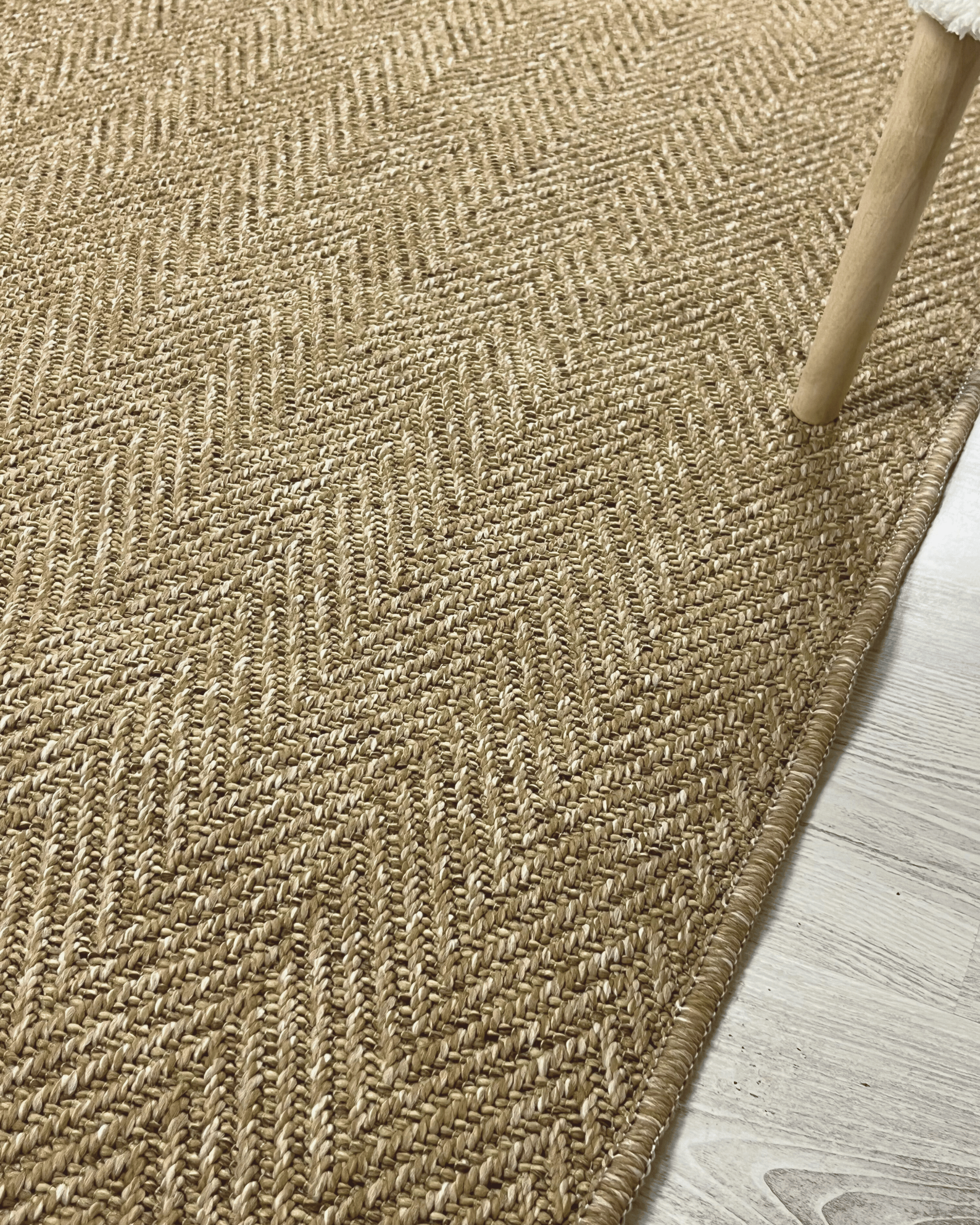 Comfy Halı Natural N02 Kahverengi Makinede Yıkanabilir Yumuşak Sisal Halı
