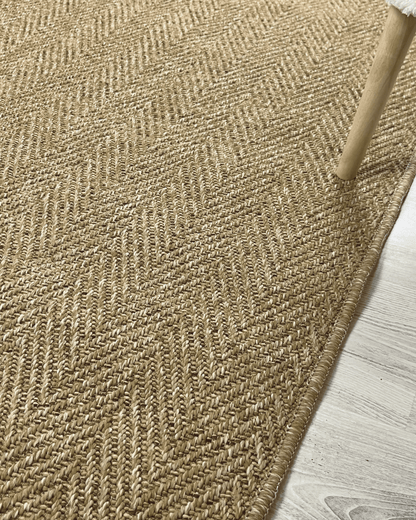 Comfy Halı Natural N02 Kahverengi Makinede Yıkanabilir Yumuşak Sisal Halı