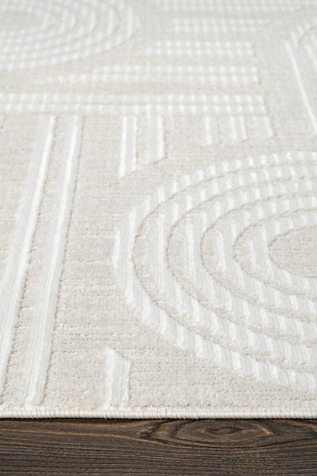 Comfy Halı Tual TL005A Krem Modern Bohem Halı