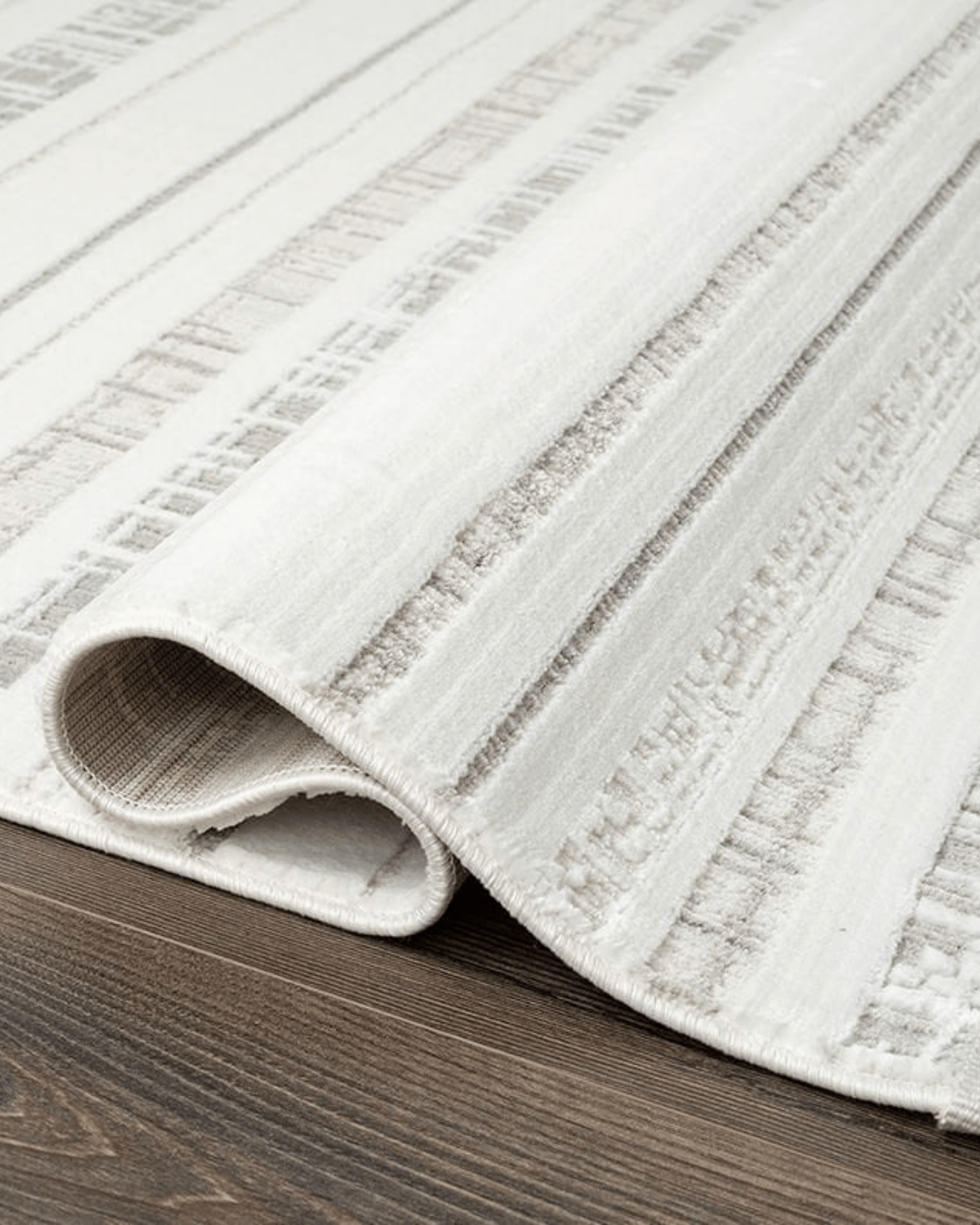 Comfy Halı Tual TL006A Krem Modern Halı