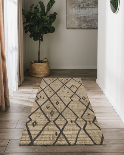 Comfy Halı Icon İskandinav Örgü Bukleli Jüt Halı