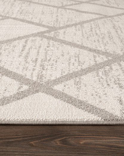Comfy Halı Efes EF009A Bukleli Modern İskandinav Örgü Halı