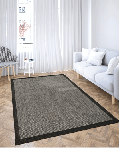 Comfy Halı Asia AS01 Antrasit Leke Tutmaz Sisal Halı