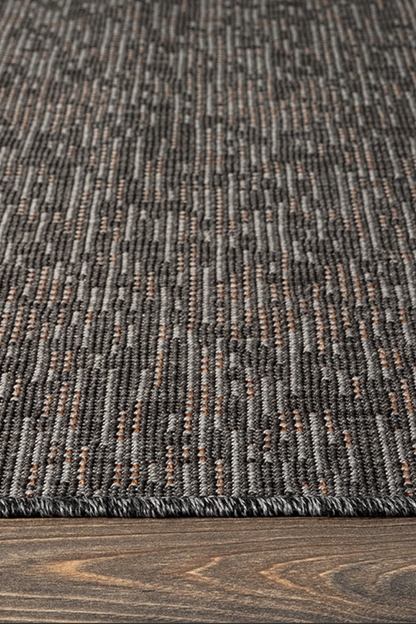 Comfy Halı Malta TI005A Siyah Doğal Jüt Halı