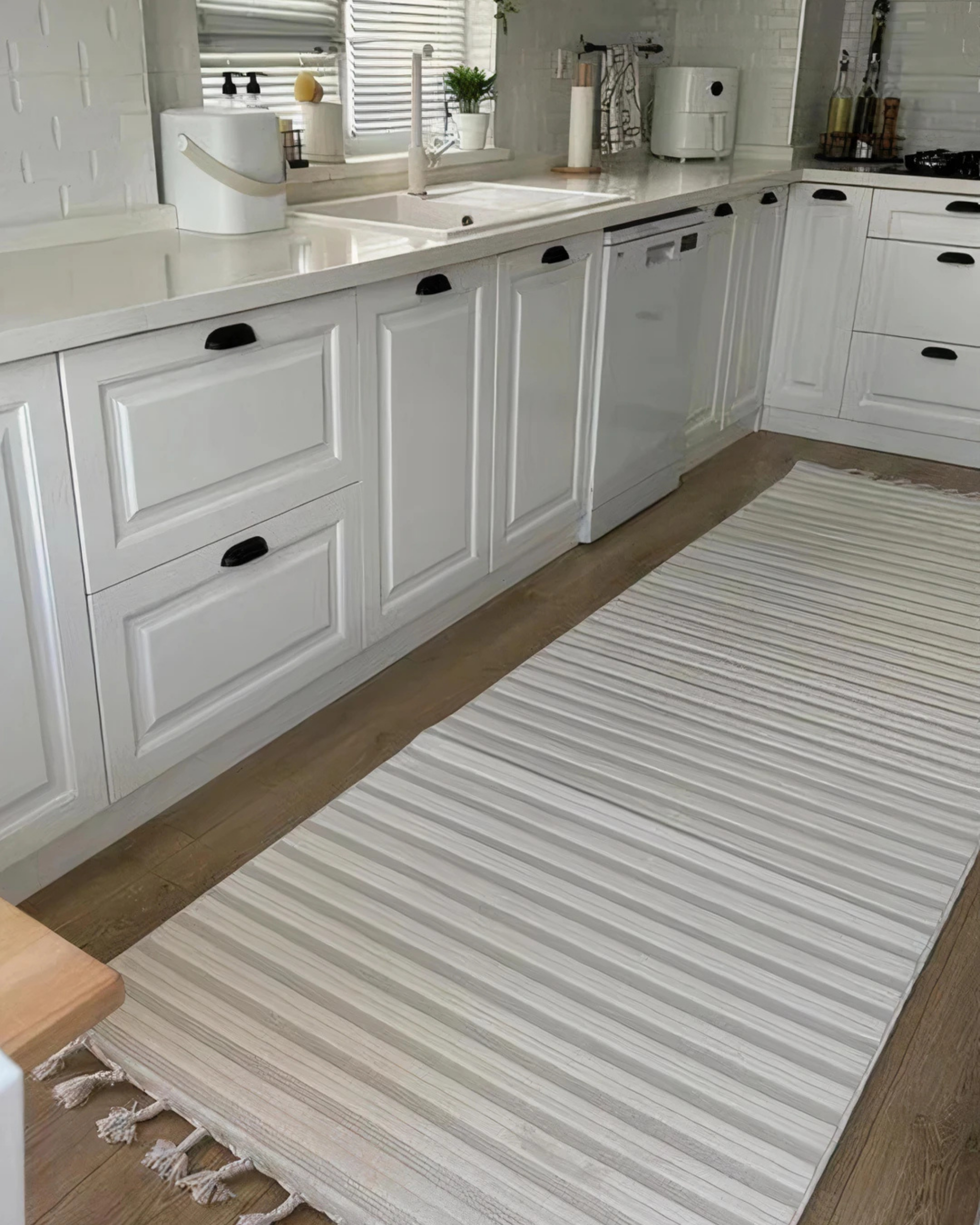 Comfy Halı Kali İskandinav Krem Tozumaz Bukleli Halı