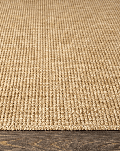 Comfy Halı Malta TI001A Kahverengi Çizgili Doğal Jüt Halı