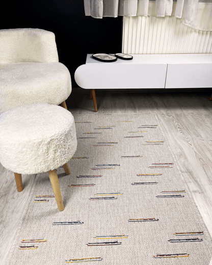 Comfy Halı Juta SSM106K Krem Modern Jüt Halı