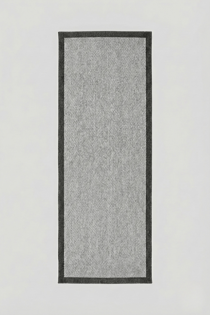 Comfy Halı Halı Comfy Halı Bengal BN004 Gri Antrasit Sisal Halı