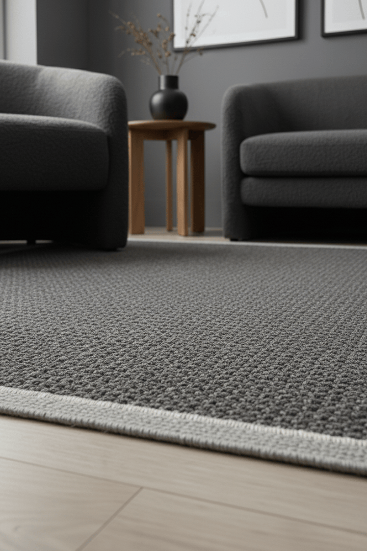 Comfy Halı Halı Comfy Halı Bengal BN006 Gri Sisal Halı