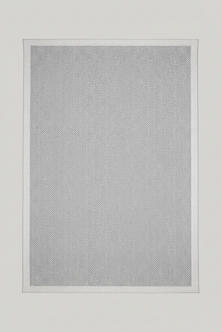 Comfy Halı Halı Comfy Halı Dies 79271-096 Gri Beyaz Sisal Halı