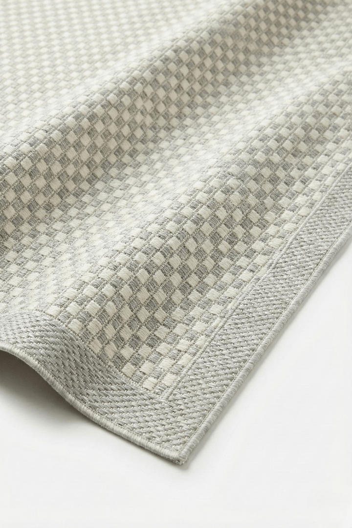 Comfy Halı Halı Comfy Halı Dies 79272-095 Gri Beyaz Sisal Halı