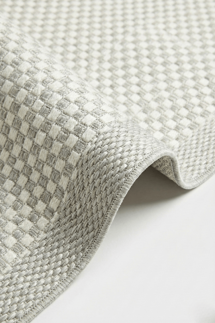 Comfy Halı Halı Comfy Halı Dies 79272-095 Gri Beyaz Sisal Halı