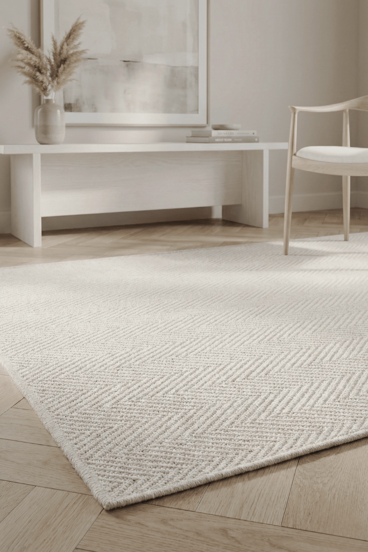 Comfy Halı Halı Comfy Halı Natural B02 Beyaz Sisal Halı