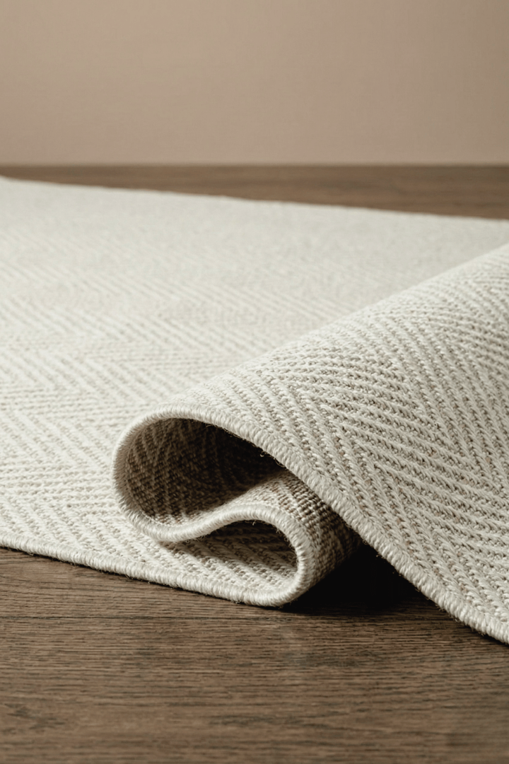 Comfy Halı Halı Comfy Halı Natural B02 Beyaz Sisal Halı