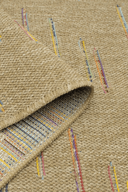 Comfy Halı Juta SSM0107 Bej Modern Jüt Halı